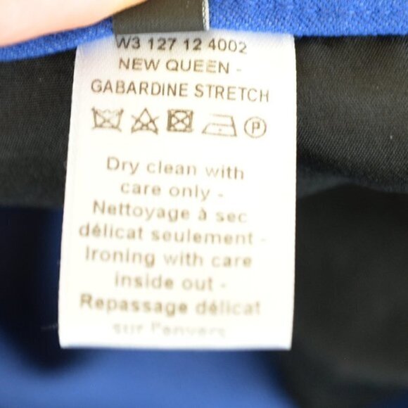 Joseph New Queen Garbandine Pants Cobalt Blue Sz 4 - Picture 8 of 8